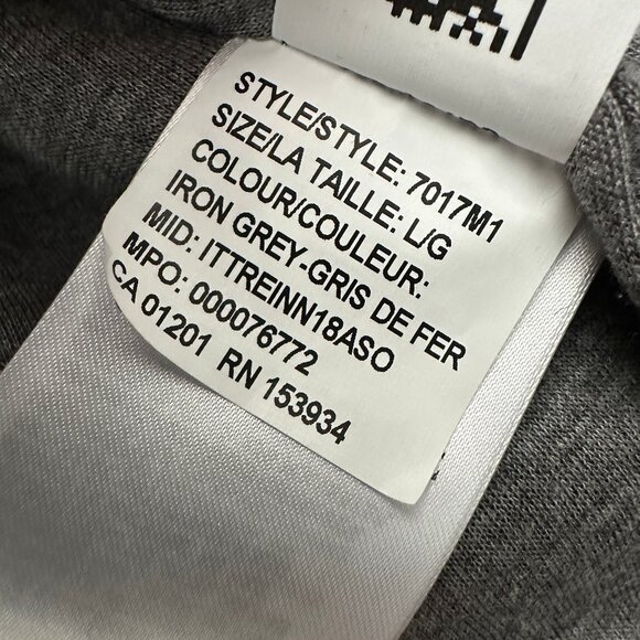 NEW Canada Goose Men's Kelowna Fleece Jacket - Iron Grey - Size Large - RARE - Picture 7 of 10